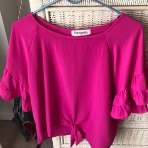 Hot pink Boutique top